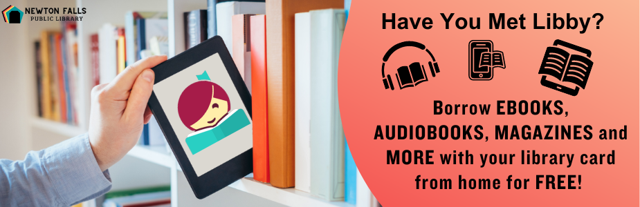 Borrow EBOOKS,  AUDIOBOOKS, MAGIZINES,  and MORE  with your library card  from home for FREE! 