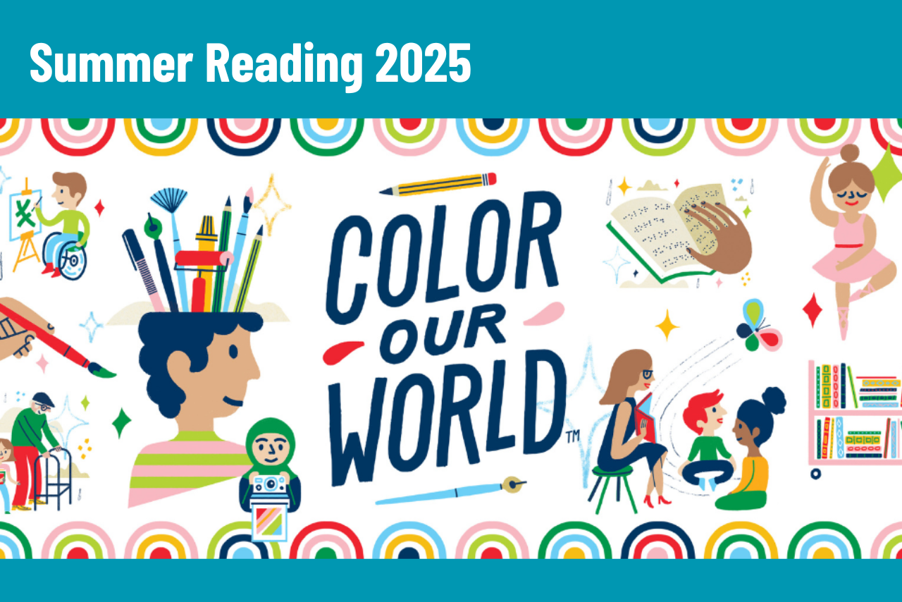 Summer Reading 2025 color our world