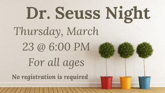 Dr. Seuss Night 