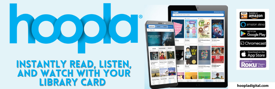 Instantly read, listen and watch with your library card